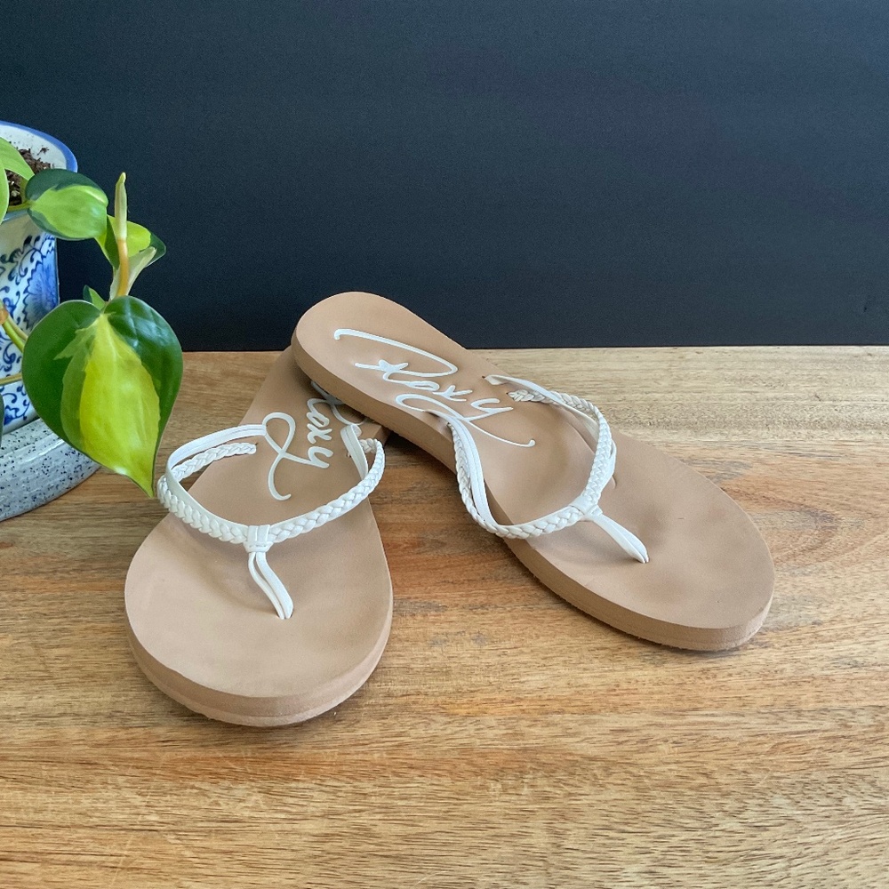 Roxy Double Braided Flip Flops